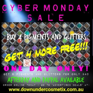 CYBER MONDAY DUC PIGMENTS AND GLITTERS SALE!!!