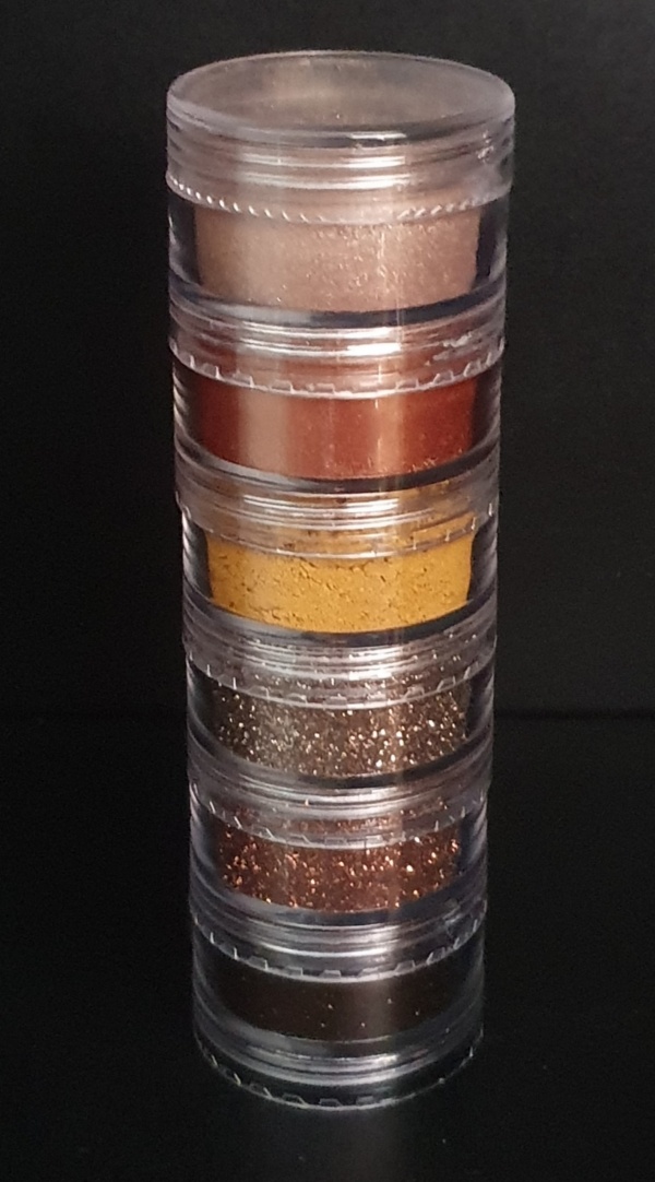 GIANT Pigment and Glitter Stackers DESERT SANDS