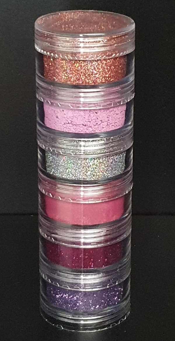 GIANT Pigment and Glitter Stackers THE DANCING QUEEN